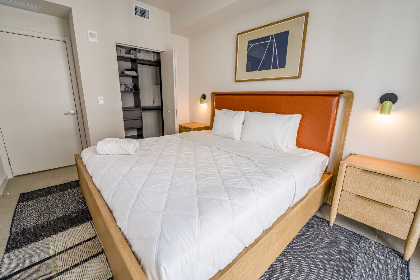 1 bedroom, WiFi (free), bed sheets