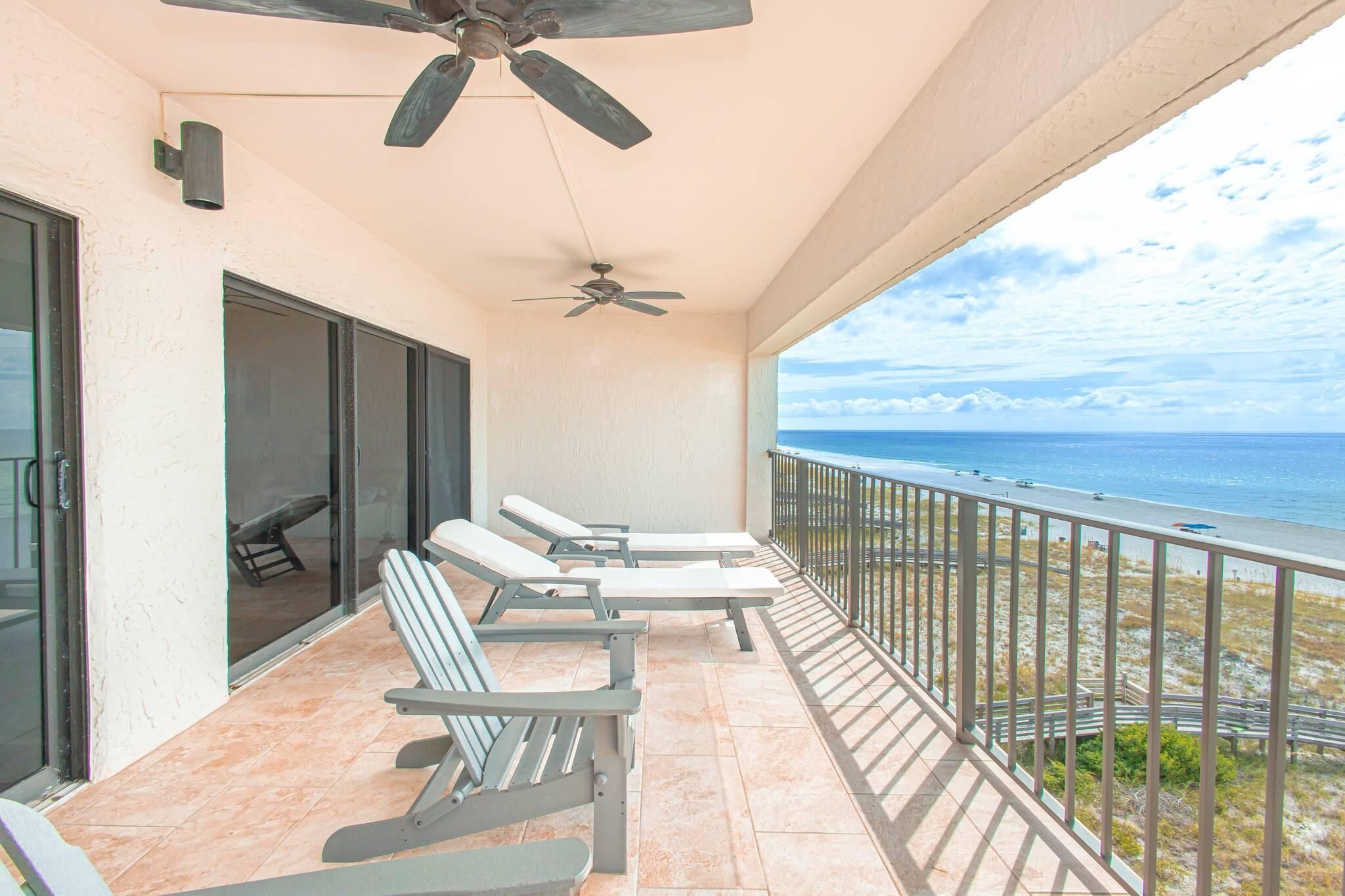 Condo, várias camas (Shipwatch D603) | Terraço/pátio