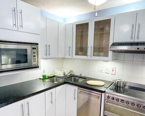 Private kitchen - Stunning Oceanfront with Beach and Priceless View (Christ Church)