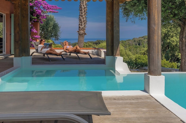 Piscine chauffée