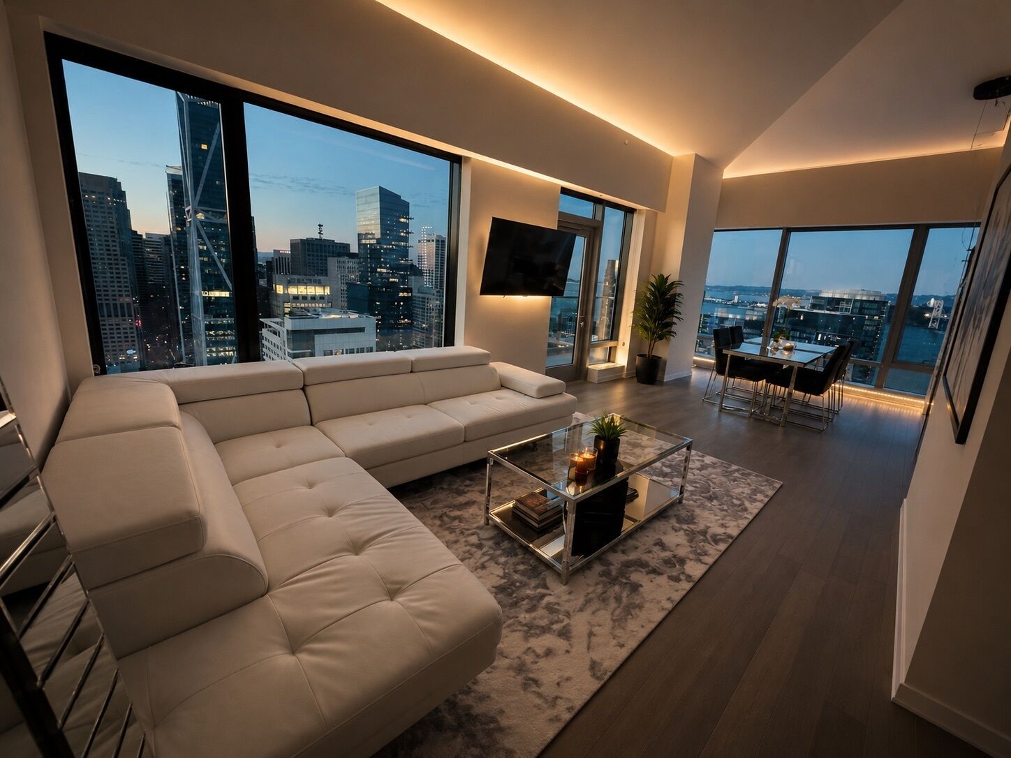 Smart TV, fireplace, ping pong, stereo