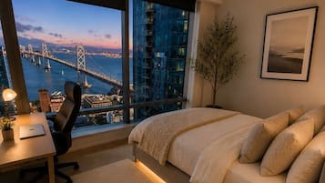 2 bedrooms, desk, iron/ironing board, free WiFi