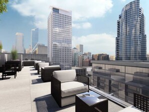 Terrace/patio - Unforgettable Luxury Penthouse ★ Iconic Bay Bridge & Skyline Views in SF (San Francisco)