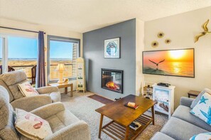 TV, fireplace, DVD player, offices