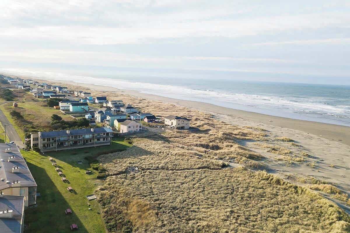 On the beach