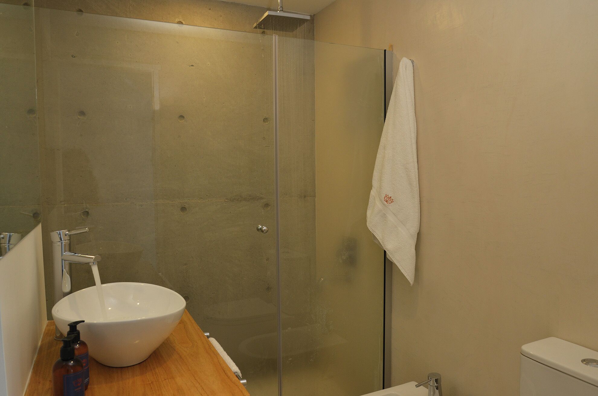 Apartamento Deluxe, 2 habitaciones, vistas al jardín | Baño | Ducha y bañera combinadas, secador de pelo, toallas y jabón
