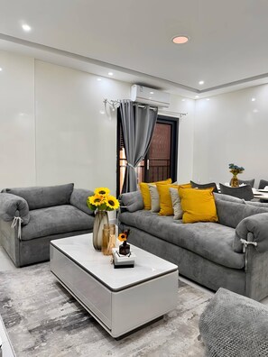Apartment, 2 Schlafzimmer, Nichtraucher, Küche | Wohnbereich