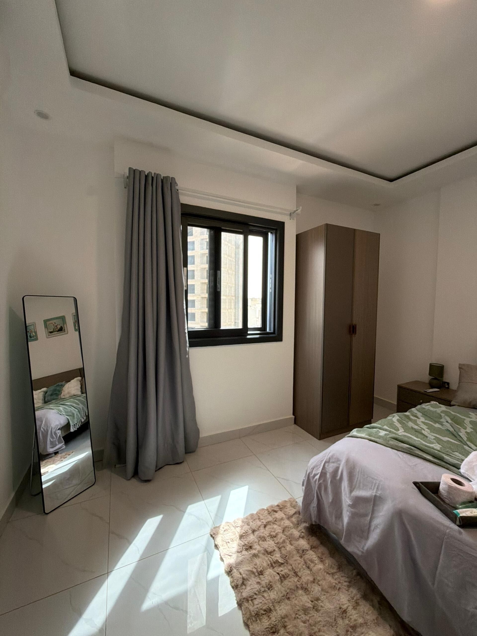 Blackout drapes, soundproofing, iron/ironing board, free WiFi