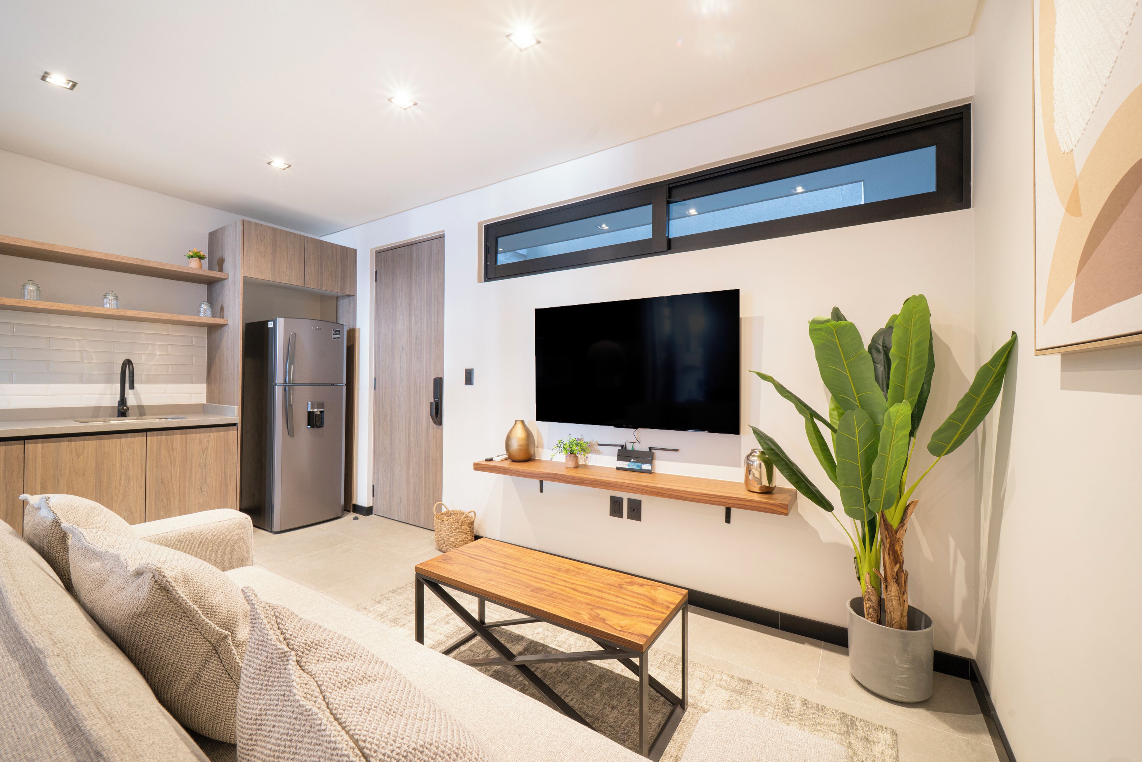 Departamento Deluxe | Área de sala de estar