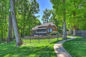 Exterior - Lucky's Lake House | Sleeps 20 | Pool | Game Room (Mooresville)