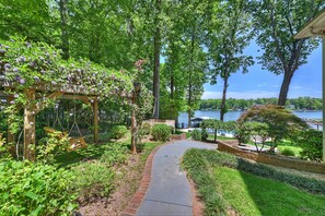 Property grounds - Lucky's Lake House | Sleeps 20 | Pool | Game Room (Mooresville)