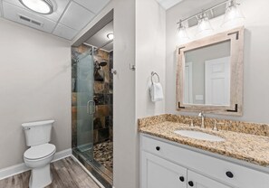 Shower, hair dryer, towels - Winding Down |Pool & Hot Tub | Sleeps 20 |Sports Den (Troutman)