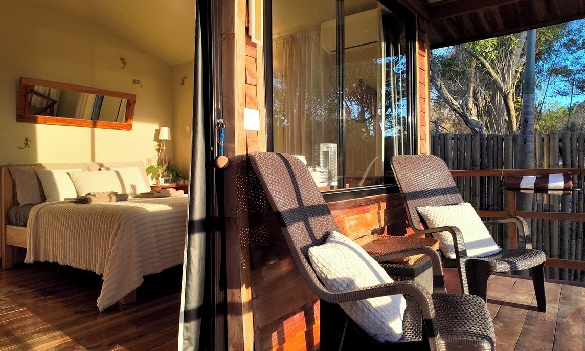 Habitación doble superior, vista al océano | Terraza o patio