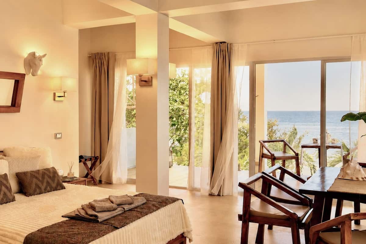 Superior Double Room, Ocean View | Desk, laptop workspace, WiFi (free)
