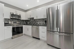 Kitchen - Walk to Ocean | Luxury 2BR w/ King Master & Pool (Sunny Isles Beach)