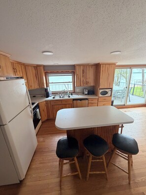Private kitchen - Lake house on lake Miltona with hot tub (Miltona)