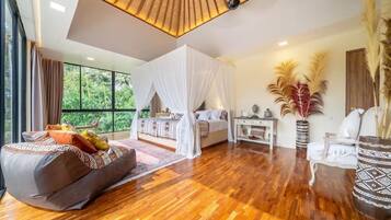 Design Villa, 3 Bedrooms, Private Pool | Egyptian cotton sheets, premium bedding, in-room safe
