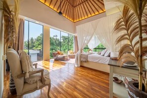 Design Villa, 3 Bedrooms, Private Pool | View from room - A Cliff Residence Villa (Ubud)
