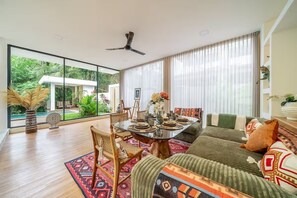 Design Villa, 3 Bedrooms, Private Pool | Dining - A Cliff Residence Villa (Ubud)