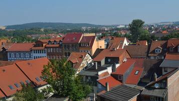 Blick von der Unterkunft