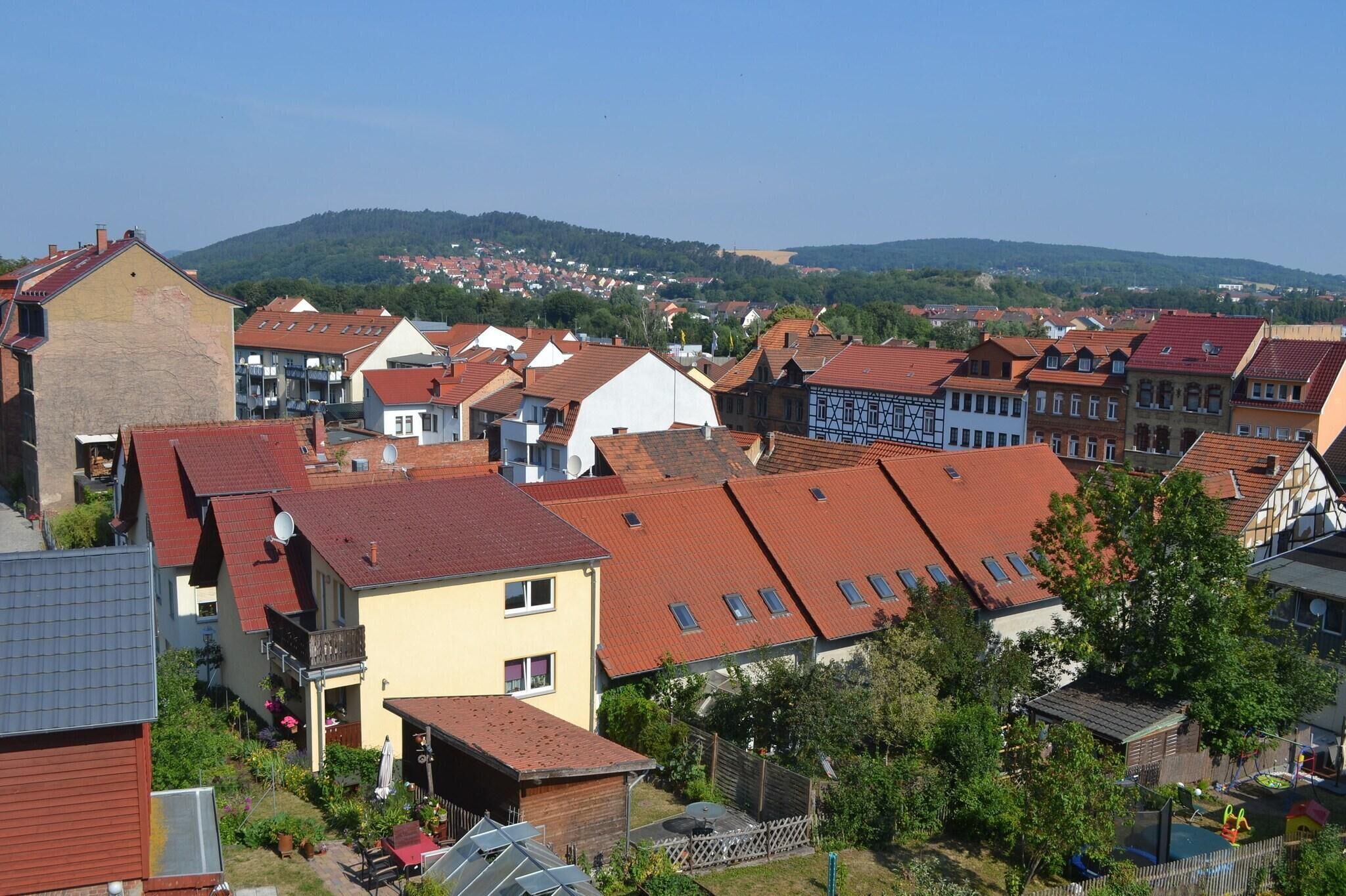 Blick von der Unterkunft