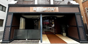 Majoituspaikan julkisivu