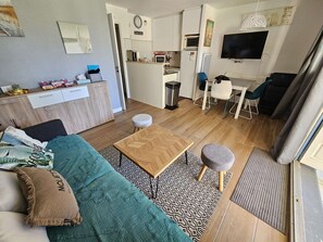 TV - Comfortable apartment with parking - 4/6 guests (Moliets-et-Maa)