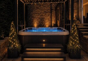 Bañera de hidromasaje exterior
