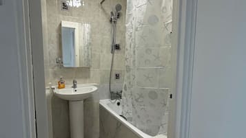 Hair dryer, towels