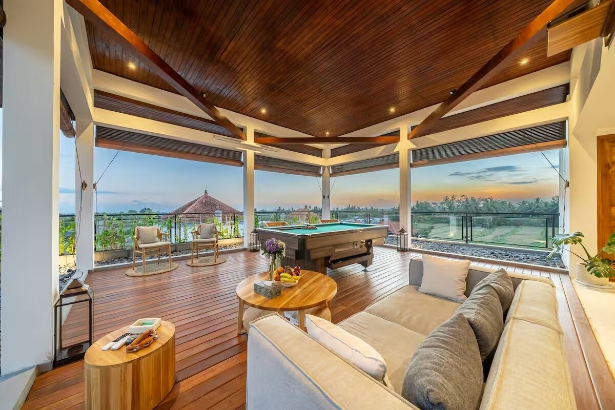 Family Villa, 2 Bedrooms, Private Pool, Garden View | Games room