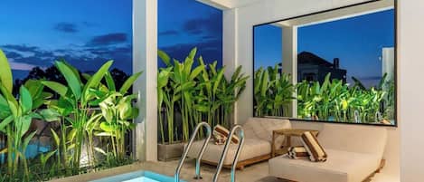 Family Villa, 2 Bedrooms, Private Pool, Garden View | Pool