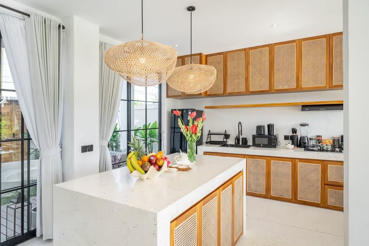 Family Villa, 2 Bedrooms, Private Pool, Garden View | Private kitchen