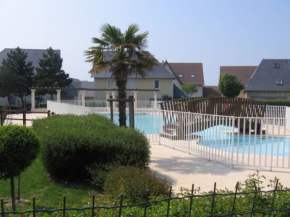 Pool - Cottage with garden and pool - 4 guests (Dives-sur-Mer)