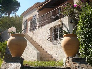 Exterior detail - Lovely house with sea view - 8 guests (Cavalaire-sur-Mer)