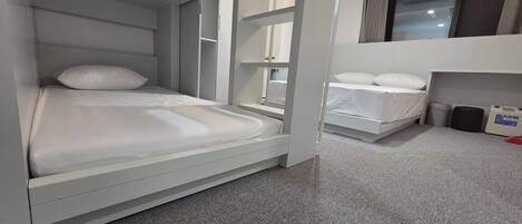 Standard Quadruple Room | Down duvets, individually furnished, free WiFi