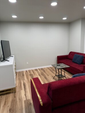 Living area - Newly completed 2-bedroom apartment in downtown Valdez (Valdez)