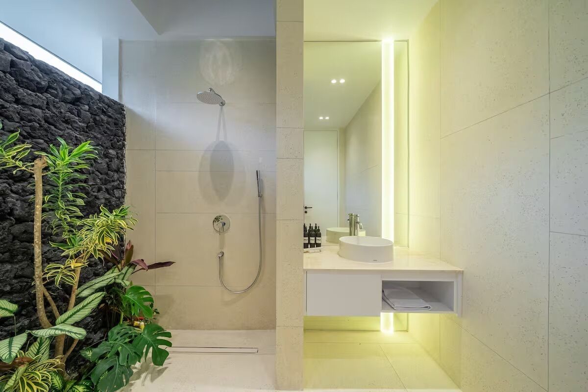 Villa Deluxe, 2 camere da letto, piscina privata | Bagno | Accappatoio, bidet