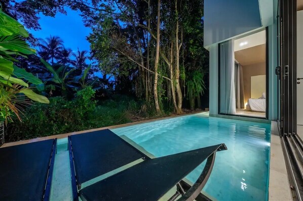 Villa – deluxe, 2 soverom, privat basseng | Basseng | Utendørsbasseng