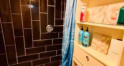 Welcome! This is a private 1-bedroom lower-level basement suite in our home.