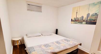 Welcome! This is a private 1-bedroom lower-level basement suite in our home.