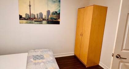 Welcome! This is a private 1-bedroom lower-level basement suite in our home.
