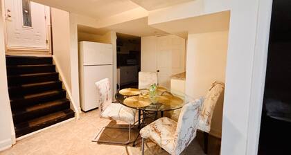Welcome! This is a private 1-bedroom lower-level basement suite in our home.