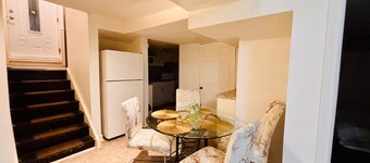 Welcome! This is a private 1-bedroom lower-level basement suite in our home.