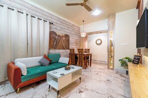 Living area - Aadi-Kashi Retreat 2bhk flat (Varanasi)