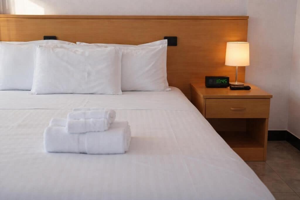 Standard-Doppelzimmer | Zimmersafe, kostenloses WLAN