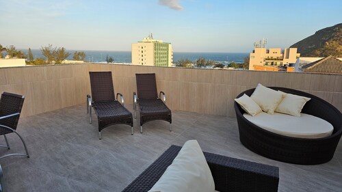 Two Duplex Penthouses with Ocean View in Recreio
