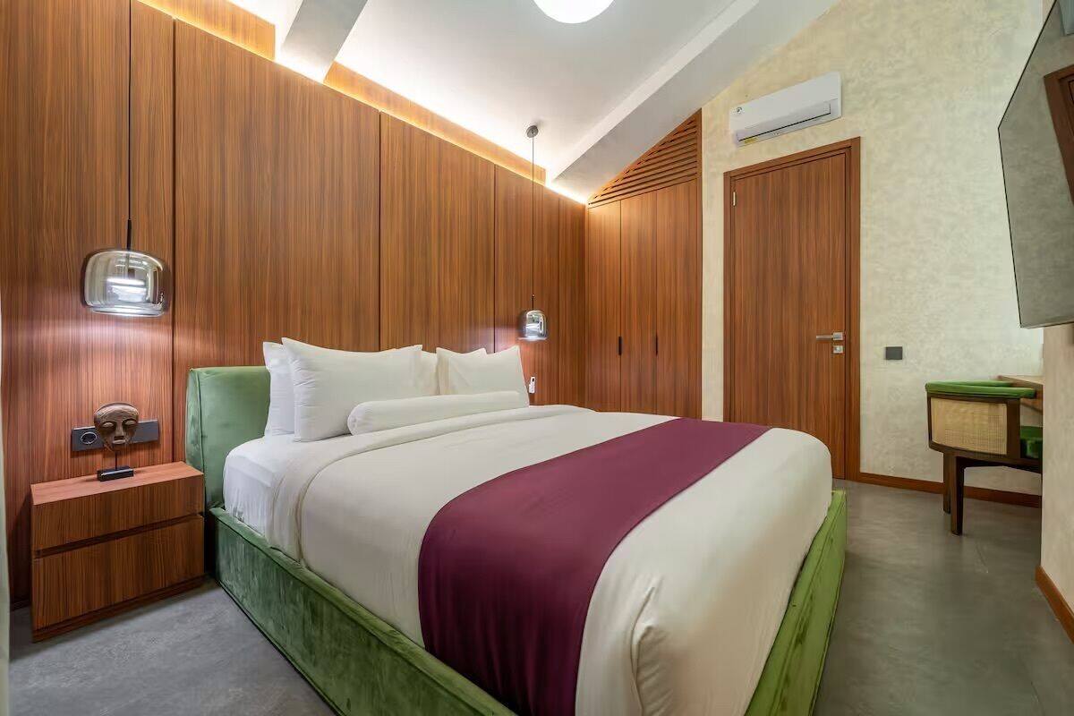 Superior Villa, 2 Bedrooms, Private Pool | Cadar kapas Mesir, peralatan tempat tidur premium 