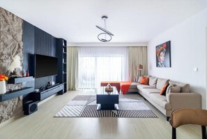 Deluxe Apartment | Living area - Jireh Dwellings Spacious 2Br Comfort (Nairobi)