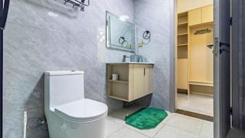 Deluxe-Apartment | Badezimmer