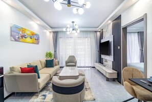 Appartement Deluxe | Coin séjour
